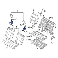 Genuine Ford Support LU5Z-7865500-E