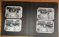 BRM P578. Graham Hill. Motor Racing Car Original Period Vintage Photos x 4