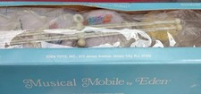Vintage 1986 Eden Toys Musical Crib Mobile – Plush Animals – Original Box –...