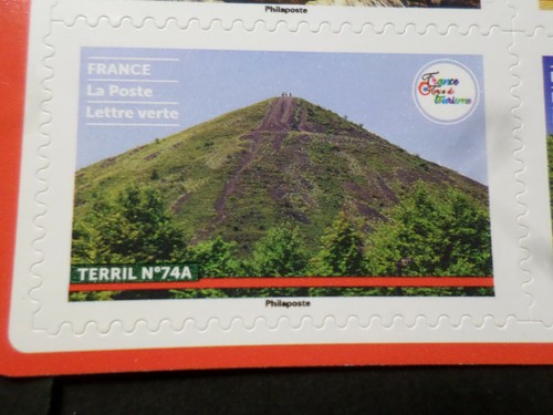France 2021 timbre - france, terril