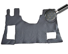 Noir Bleu Points Eco Cuir