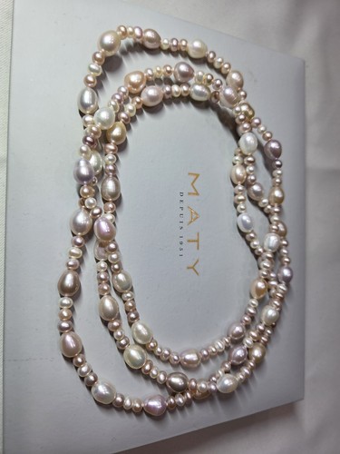 Vintage long collier - collier, perles