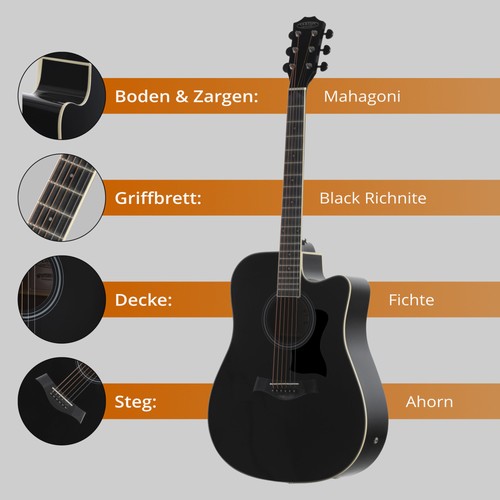 Guitare electro acoustique - guitare,