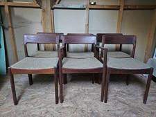 Lot Chaises Scandinave Vintage