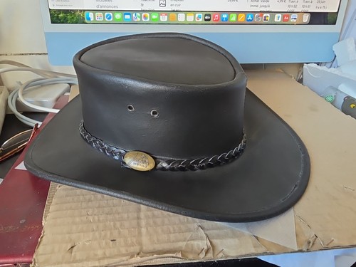 Chapeau cuir jakaru - chapeau,