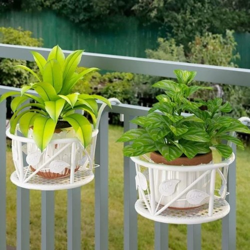 Pots fleurs suspendus - fleurs,