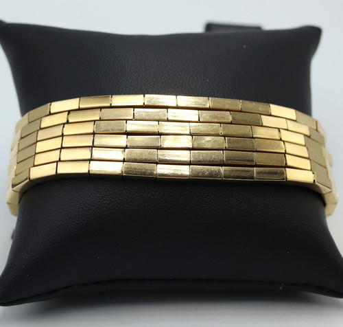 Bracelet fils or massif - fils,