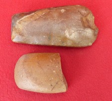 NEOLITHIQUE HACHE POLIE SILEX