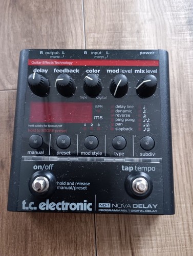 Pédale effet electronic - tc,