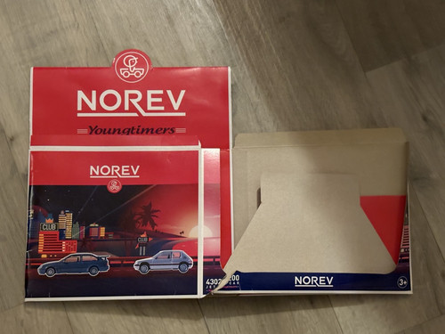 Présentoir carton norev - présentoir,