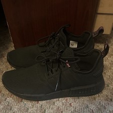 Adidas NMD R1 Black Pink Women's Shoes size 10.5