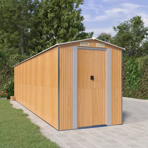 Abri jardin marron clair - abri, de