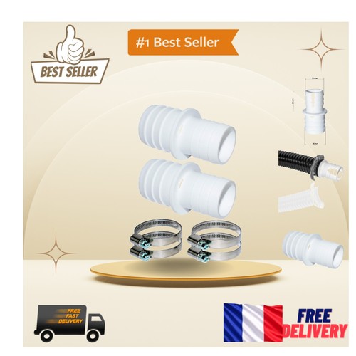 Double embout tuyau avec - embout, de