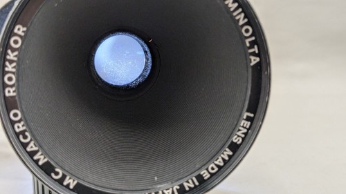 Objectif minolta macro - objectif,