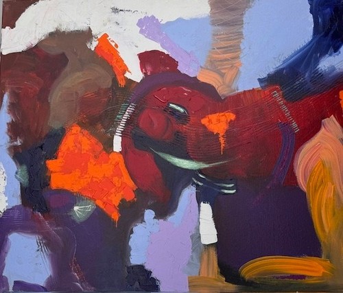 Parrot peinture acrylique - "parrot",