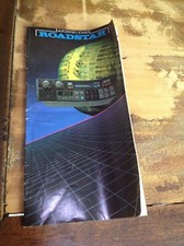 ROADSTAR CAR STEREO SOUND CAR RADIO STEREO AMP SPEAKER ADVERTISING LEAFLET