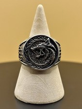 Chevalière / Bague Loup Adaptable en argent