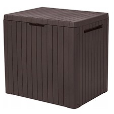 Coffre de Jardin City 113 L Storage Box Marron