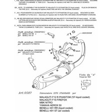 Pot D'Echappement Complete