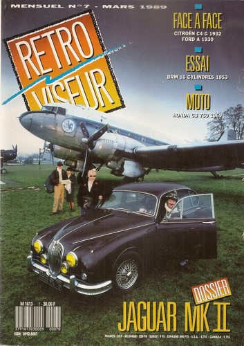 Retroviseur jaguar mk2 brm - retroviseur,