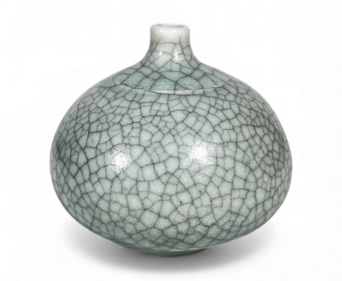 Porcelain vase celadon - vase,