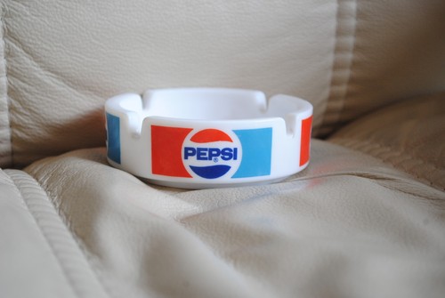 Pepsi cola cendrier - pepsi, verre