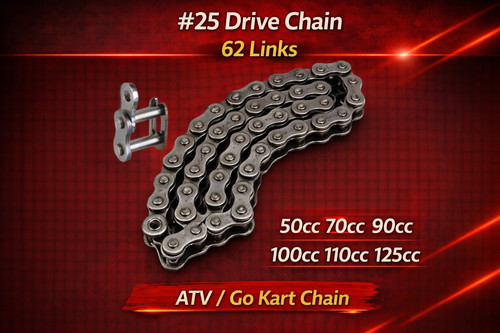 Link chain for 50cc - #25,
