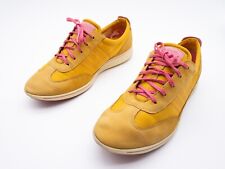 Ecco Baskets Femme En Cuir Jaunes Taille 42 EU Art. 8738-20