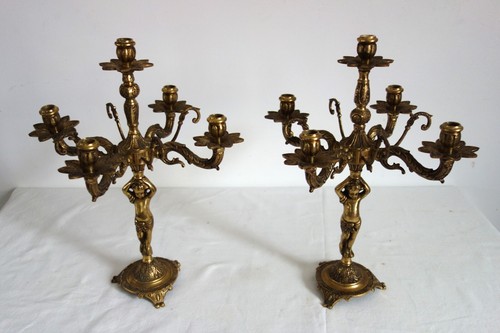 Paire chandeliers - paire,