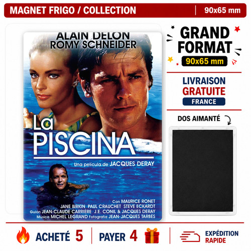 Magnet frigo piscina - frigo,