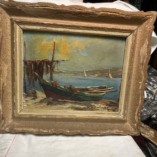 Huile sur panneau fortune car - fortune,