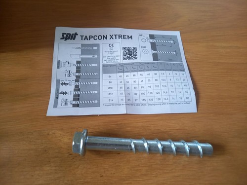 Vis béton tapcon - vis, hfl