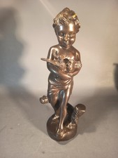 statue bronze Enfant Aux