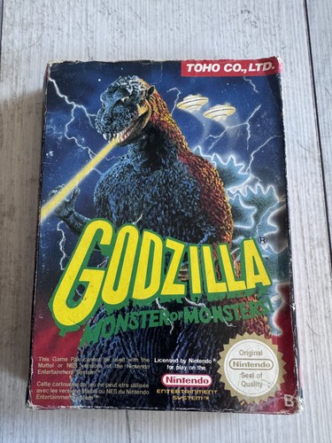 Godzilla nintendo nes - godzilla, fah