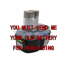 Rebuild service for Makita MAK193159-1 Pod Battery 18-volt NI-MH  3.0