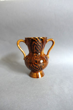 Faïence de Sarreguemines vase