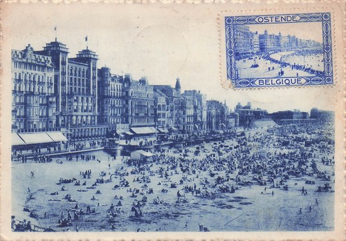 Belgique ostende plage - belgique,