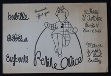 Buvard PETITE ALICE Habille