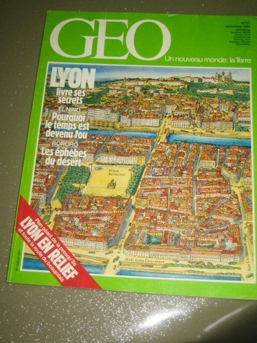 Magazine geo 57 lyon - n°,