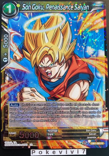 Carte dragon ball super son - carte,