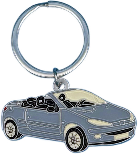 Porte clés peugeot - porte-clés, 206cc