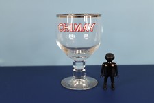 Large Chimay Beer Glasses.