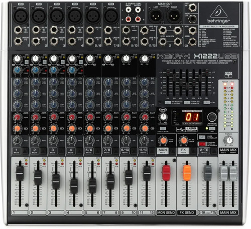 Behringer xenyx x1222usb mixer - xenyx,