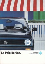 Catalogue Brochure VW Polo