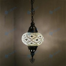 Lustre plafonnier suspendu en