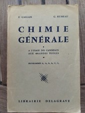 Chimie Générale, Delegrave