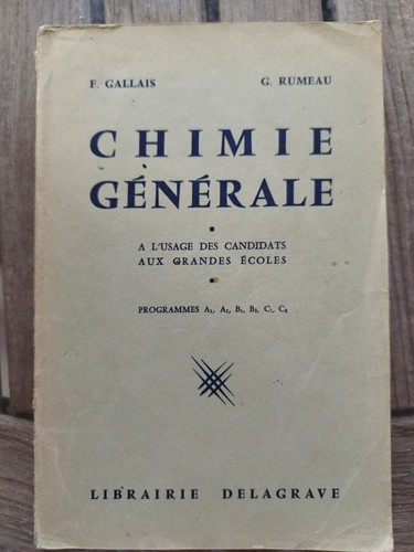 Chimie générale delegrave - générale,,
