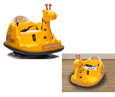 Auto-Tamponneuse Enfant 6V – 360°  LED Musique Télécommande 2 à 5 ans 30 kg