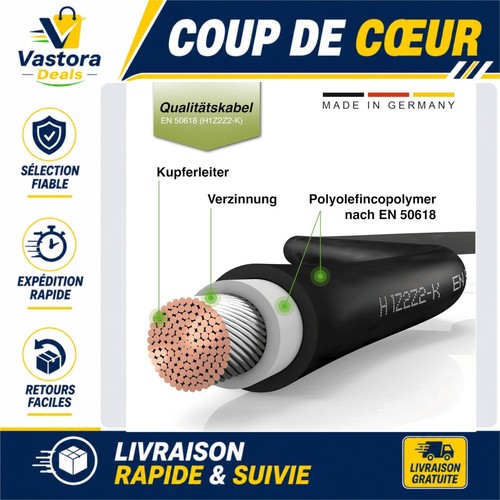 Rallonge câble solaire - rallonge,