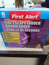 Échelle de Secours 2 Etages 4M Survie Incendie Urgence First Alert